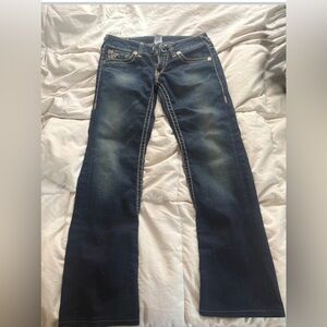 True Religion Dark Blue Flare Jeans
